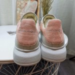 Alexander McQueen Oversized Sneaker Pink Suede