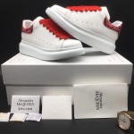 Alexander Mcqueen Oversized Sneaker Python Red