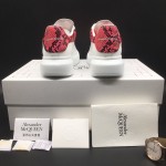 Alexander Mcqueen Oversized Sneaker Python Red