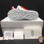 Alexander Mcqueen Oversized Sneaker Python Red