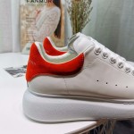 Alexander McQueen Oversized Sneaker Red Suede