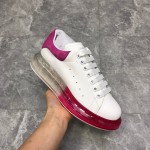 Alexander Mcqueen Oversized Sneaker Rose Suede