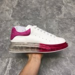 Alexander Mcqueen Oversized Sneaker Rose Suede