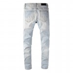 Amiri Banana Leaves Animation Jean Super Light Indigo 