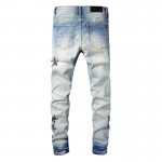 Amiri Bandana Star Jean Clay Indigo