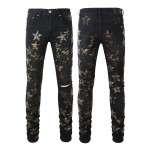 Amiri Chemist Jean Aged Black