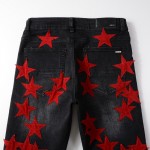 Amiri Chemist Ultra Suede Jean Age Black