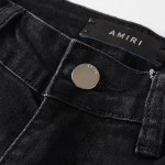 Amiri Chemist Ultra Suede Jean Blue