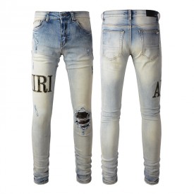 Amiri Core Applique Jean Clay Indigo