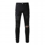 Amiri Core Applique Jean Clay Black