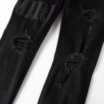 Amiri Core Applique Jean Clay Black