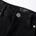 Amiri Core Applique Jean Clay Black