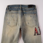 Amiri Core Applique Jean Clay Light Blue