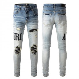 Replica Amiri Denim Applique Logo Jean