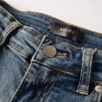 Amiri Denim Applique Logo Jean Clay Indigo