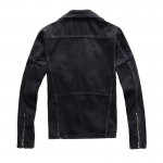 Amiri Denim Zipper Jacket Black