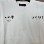 Amiri Leaf Print Sweatshirt White