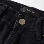 Amiri Ma Stencil Jeans Black