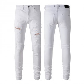 Replica Amiri MX1 Jean White