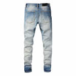 Amiri Paint Drip Core Logo Jean Aged Blue