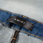 Amiri Paint Drip Core Logo Jean Aged Blue