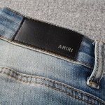 Amiri Paint Drip Core Logo Jean Aged Blue