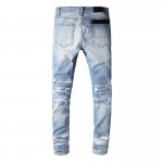 Amiri painter military patch jean medium crafted indigo