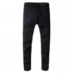 Amiri Scarves Art Patch Jean Original Black 