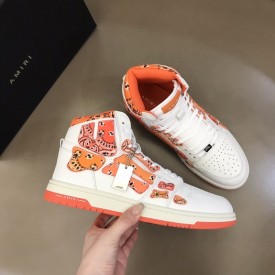 Amiri Skel Top Hi Sneaker Orange