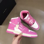 Amiri Skel Top Hi Sneaker Pink