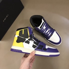 Amiri Skel Top Hi Sneaker Purple