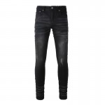 Amiri Stack Jean Faded Black