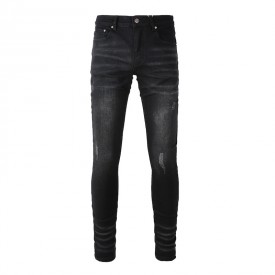 Replica Amiri Stack Jean Black