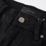 Amiri Stack Jean Faded Black