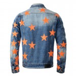 Amiri Chemist Star Trucker Jacket Clay Indigo