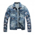 Amiri Chemist Star Trucker Jacket Blue