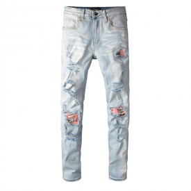 Replica Amiri Amiri Thrasher Printed Banana Jean