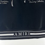 Amiri Vintage Patch Varsity Bomber Jacket Black