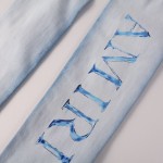 Amiri Watercolor Logo Jean 70s Indigo