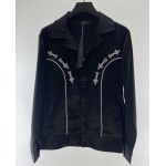 AMIRI Johnny button-up Western jacket black