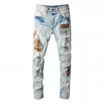 Amiri Wild Ones Patch Jeans Indigo