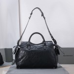 Balenciaga Neo Cagole City Handbag in Black