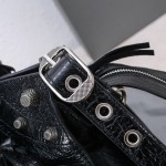 Balenciaga Neo Cagole City Handbag in Black