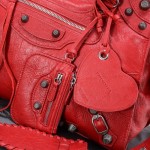 Balenciaga Neo Cagole City Handbag in Red