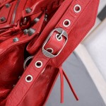 Balenciaga Neo Cagole City Handbag in Red