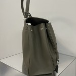 Balenciaga Rodeo Large Handbag in Green / Silver Hardware