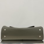 Balenciaga Rodeo Large Handbag in Green / Silver Hardware