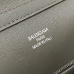 Balenciaga Rodeo Large Handbag in Green / Silver Hardware