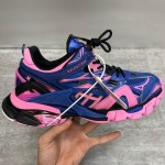 Balenciaga Track 2 Sneakers Blue / Pink