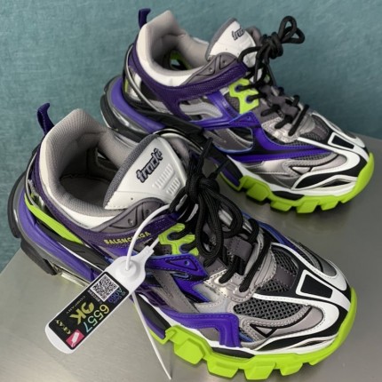 Balenciaga Track 2 Sneakers Purple/Green